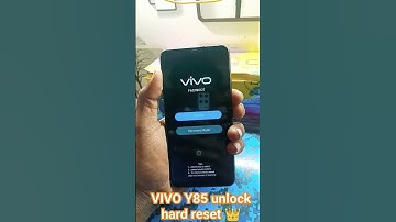 VIVO Y85 Password unlock hard reset #password #unlock #shots