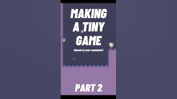 Making a tiny game based on your comments, part 2! #devlog #gamedev #gamedevelopment #gdevelop #2d