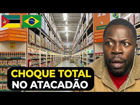 MOÇAMBICANO VISITA PELA PRIMEIRA VEZ UM ATACADÃO EM FORTALEZA