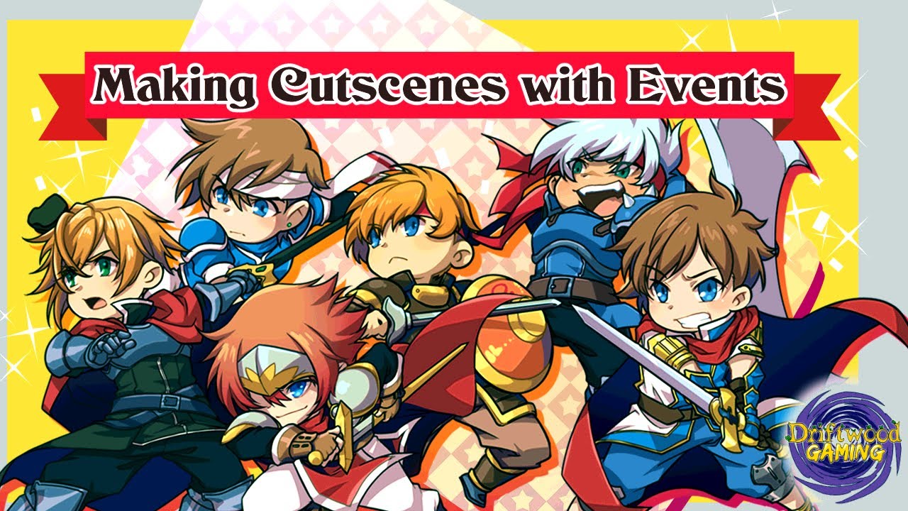 RPG Maker Festival 2022 Stream: Making Cutscenes with Events with ...