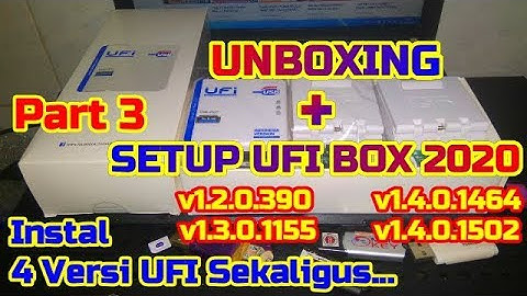 UNBOXING+SETUP BOX UFI 2020 VERSI 1.4.0.1502 PART 3 By didy_bukit