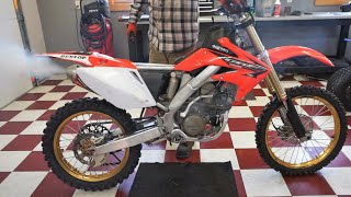 $8000 Freshly Rebuilt Dirt Bike Has a HUGE Problem