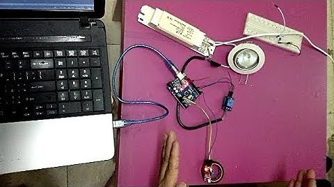 Turn your lights on with a clap Through arduino