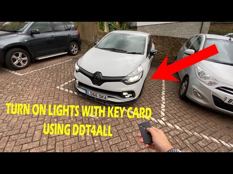 How To Turn On Lights Using Key Card With DDT4ALL