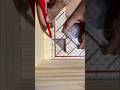 How to measure the position of wooden corner #diy #woodworking #working #tips #ideas #carpentry #art