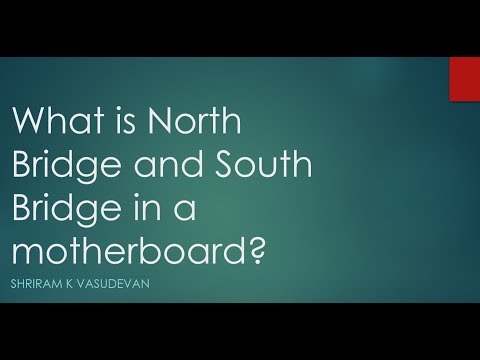 Video: Vad är North And South Bridge På Moderkort