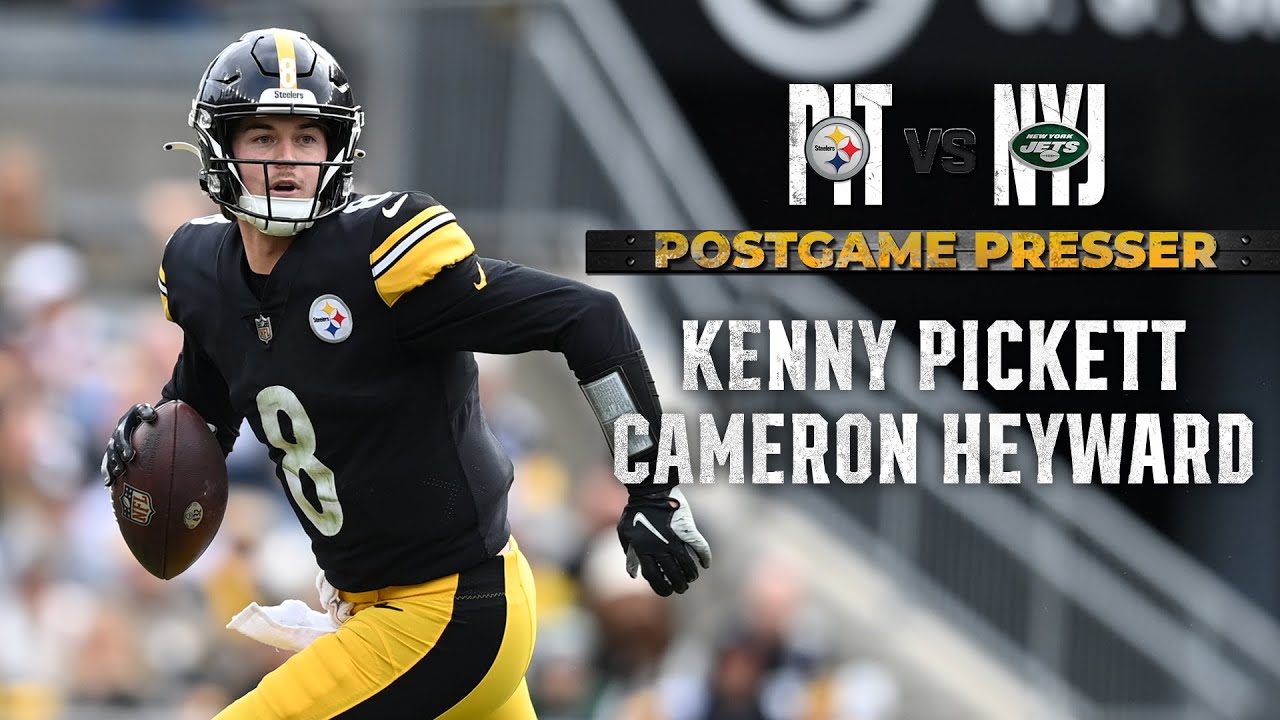 Kenny Pickett, Cam Heyward on Week 4 loss to Jets Pittsburgh Steelers