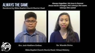 Download lagu Always the Same | Bible Baptist Church Murcia | Duet