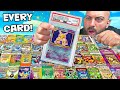 I graded every pokemon card