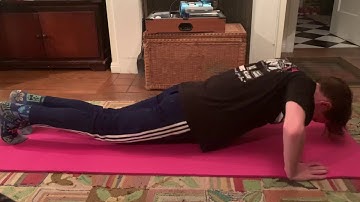Eli PE push ups 1 minute.