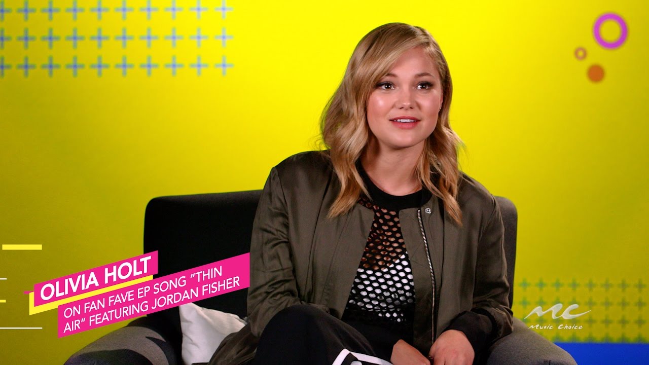 Olivia Holt Works With Jordan Fisher On Ep Track Thin Air Youtube