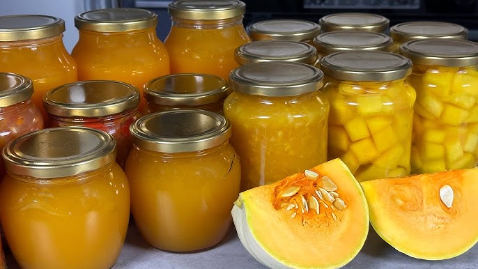 Варенье из тыквы с лимоном и апельсином (без варки)