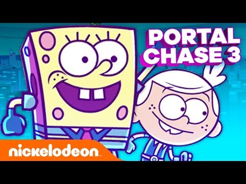 SpongeBob, Lincoln Loud & Kid Danger Team Up for NEW Game Portal Chase: Secret Formula Frenzy | Nick