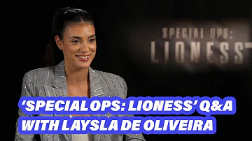 Laysla De Oliveira Interview For 'Special Ops: Lioness'