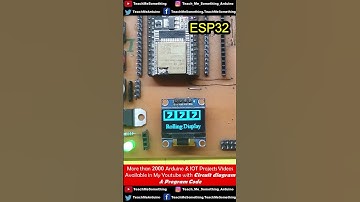 OLED ESP32 Rolling Display Animation | ESP32 OLED display project | Arduino ESP32 OLED animation