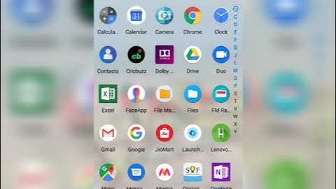 Hiding apps with the help of Microsoft Launcher