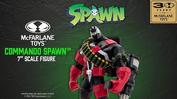 NEW Spawn™ Commando Spawn™ 7" Figure McFarlane Toys 30th Anniversary | Action Figure Showcase