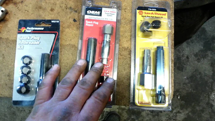 Spark plug repair kits.