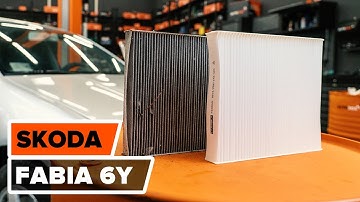 Wie SKODA FABIA 6Y Innenraumfilter wechseln TUTORIAL | AUTODOC