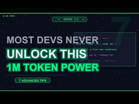 7 Gemini CLI Tricks Most Devs Never Find ??