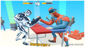 Muscle rush gameplay android ios game walkthrough apk all levels #2