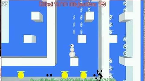 complete run of old snowman with new snowman version