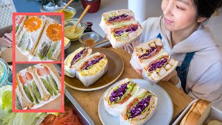 Sandwich de Cafeteria Coreanaㅣ5 Tipos de Sandwich Coreana