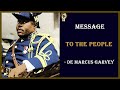 De quoi parle le livre message to the people de marcus garvey 