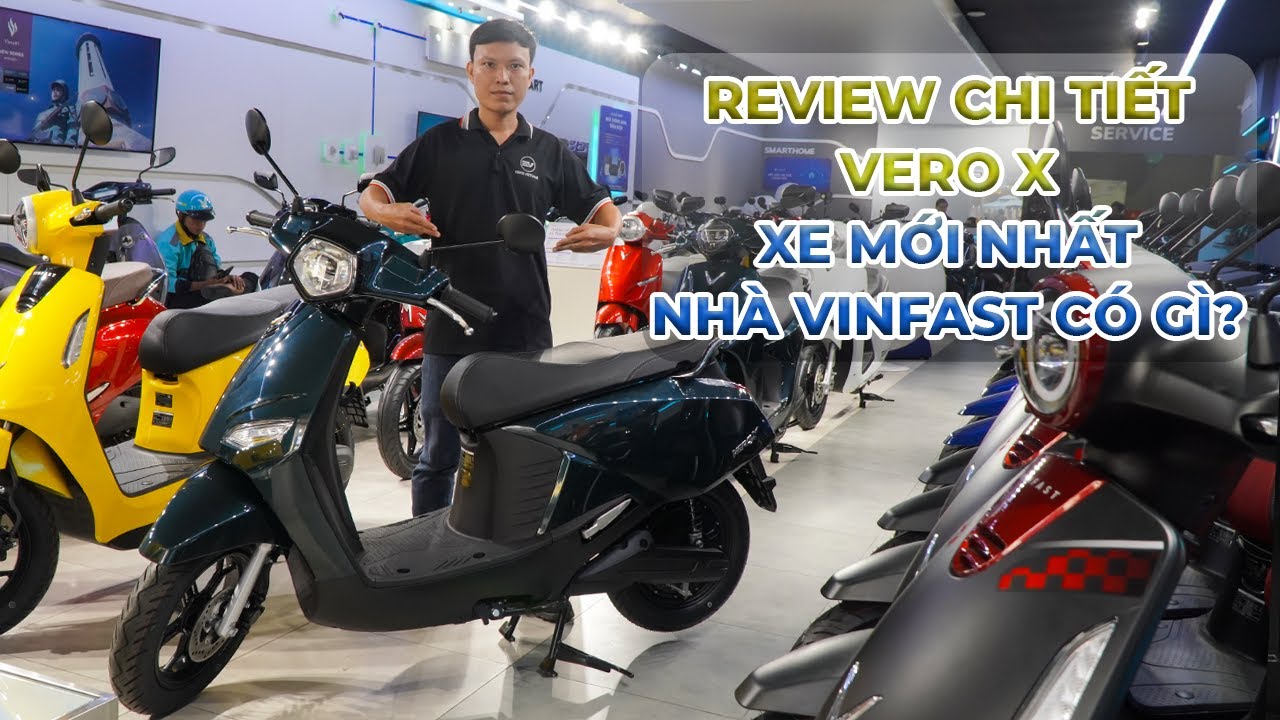 Review Xe Mới Nhất Nhà Vinfast Vero X | Ebike Vietnam
