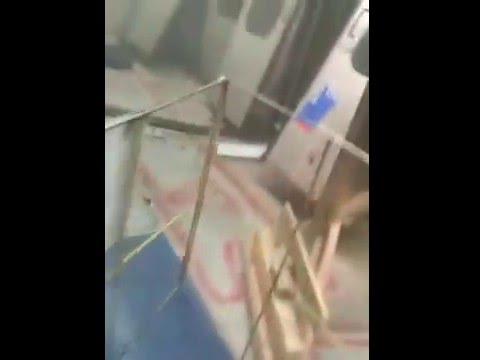 Metro Maelbeek a Bruxelles 22 mars 2016, juste apres l'attentat (Vidéo CHOC)