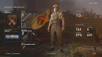 MP40 BEST CLASS SETUP! WORLD WAR 2 BEST CLASS SETUP "MP40" COD WW2 BEST CLASS SETUP!