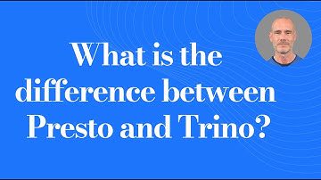 What is the difference between Presto and Trino?