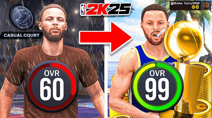 STEPH CURRY BUILD 60 OVR to 99 OVR in 1 VIDEO (No Money Spent + No MyCareer)
