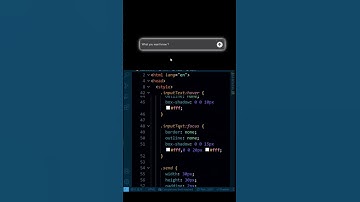 Create AI input box using html and CSS | HTML CSS Projects