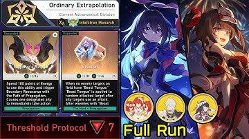 Seele & Sparkle With Beastkin & Propagation Path Full Run | DU Protean Hero Ordinary Protocol 7