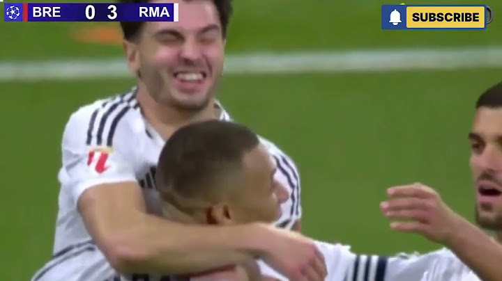 Real Madrid vs Brest 3 0    UCL Highlights