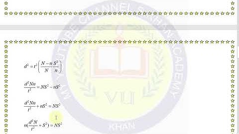 STA632 Assignment No.1(2021) 💯 correct Solution.||S khan academy||confidence interval|sampling||