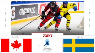 Canada vs. Sweden FULL HIGHLIGHTS | 2024 U18 Men's Worlds Resimi