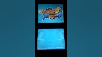 Mega Man Battle Network 5: Double Team DS Title Screen