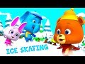 Ice Skating | Cartoons For Kids & Children | Fun Videos For Babies
