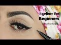 PERFECT EYELINER FOR BEGINNERS | Learn in easy way | Urdu/Hindi