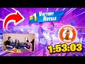 New longest game in fortnite record