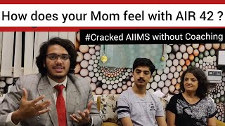 Don't just CHEAT your Parents #MakeThemProud #Cracked AIIMS without Coaching | AIR 42| Aditya Jadhav