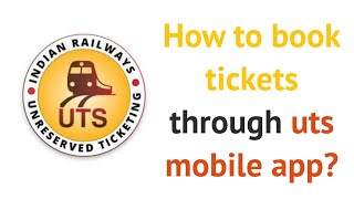 How to book tickets through uts mobile app | Android mobile ticketing app of Indian Railways screenshot 2
