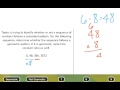 Geometric Sequences and Ratios