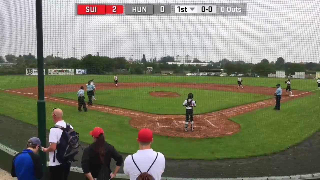 Switzerland at Hungary (U22 Softball European Championship) YouTube