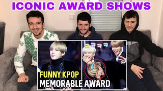 FNF Reacting to Funny Kpop Memorable Award Show Moments (BTS, Blackpink,Twice, Red Velvet...)