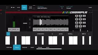 5 min beat challenge. iMPC Pro 2 + Chomplr. iOS beat making.