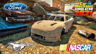 Ford Mustang Gen 7 NASCAR restoration - Car Mechanic Simulator 2021
