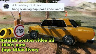 Cara buat livery karatan car parking, rongsok yang penting rapi